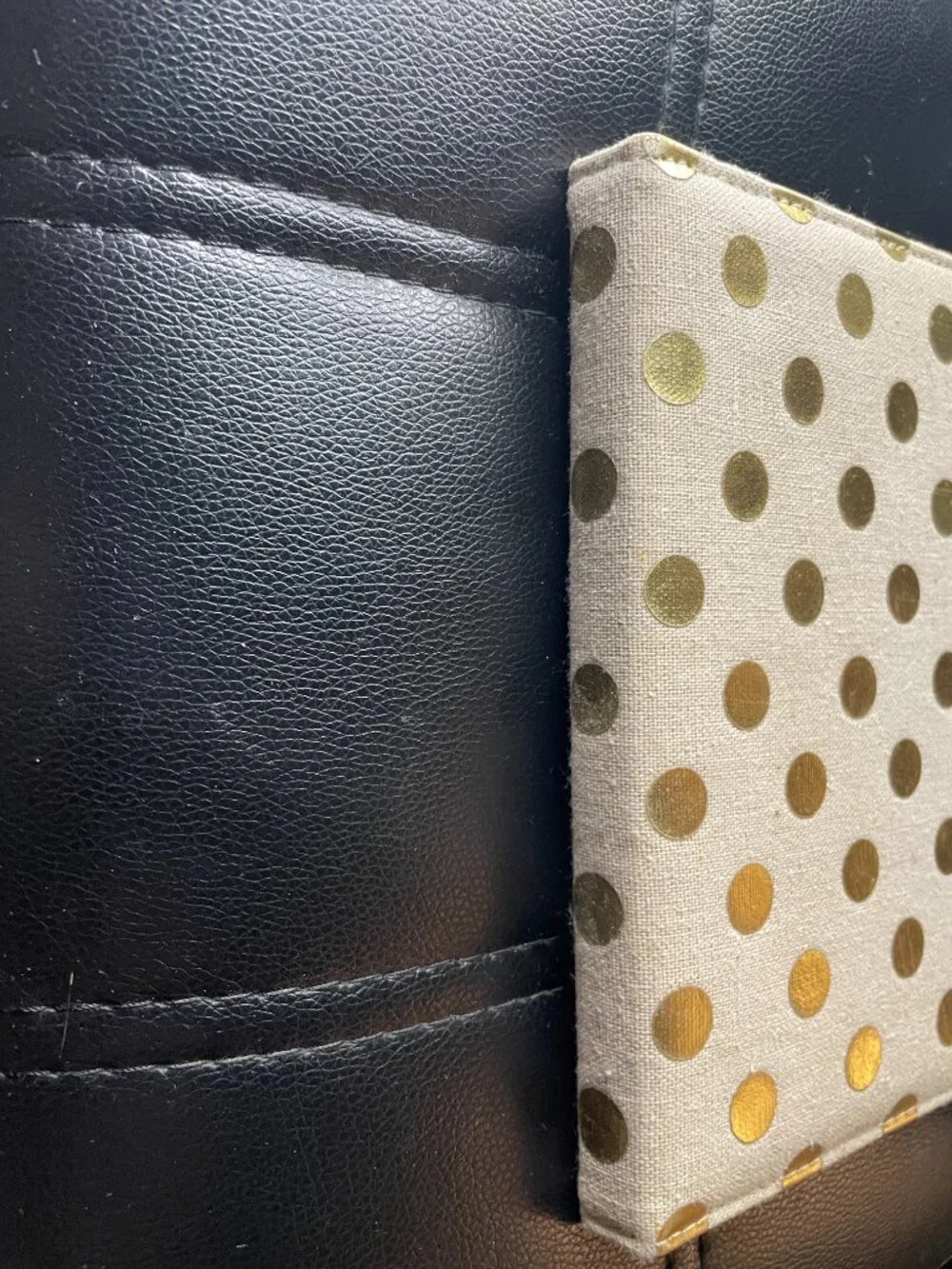 Kate Spade New York Women's Desktop Weekly Calendar & Folio, Gold Dots